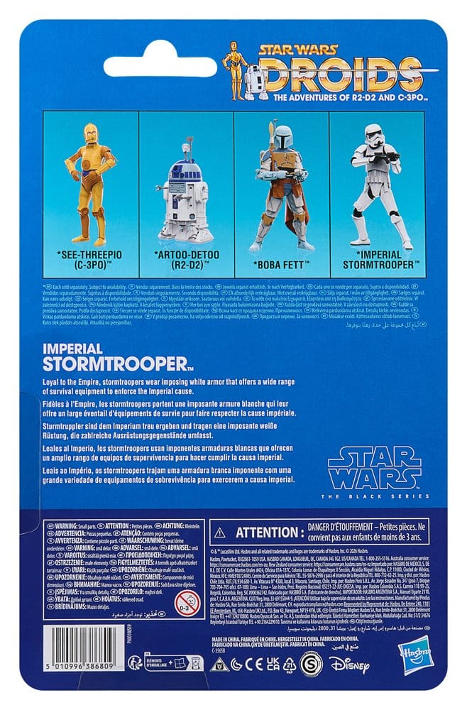 Star Wars Droids Black Series Action Figure Imperial Stormtrooper Hasbro