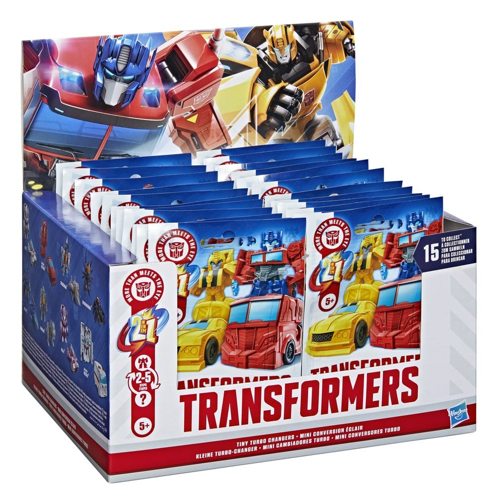Transformers Mini Action Figures Tiny Turbo Changers Blind Box Display 24 Hasbro