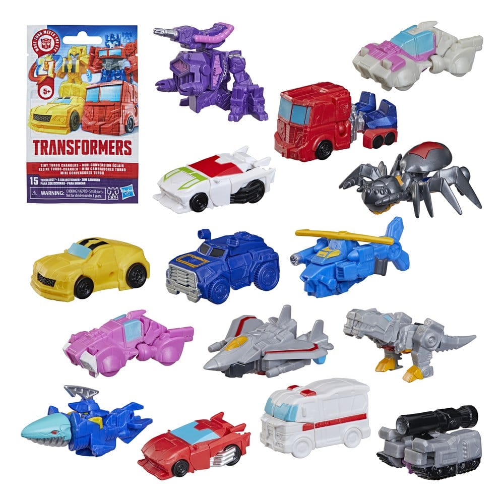 Transformers Mini Action Figures Tiny Turbo Changers Blind Box Display 24 Hasbro