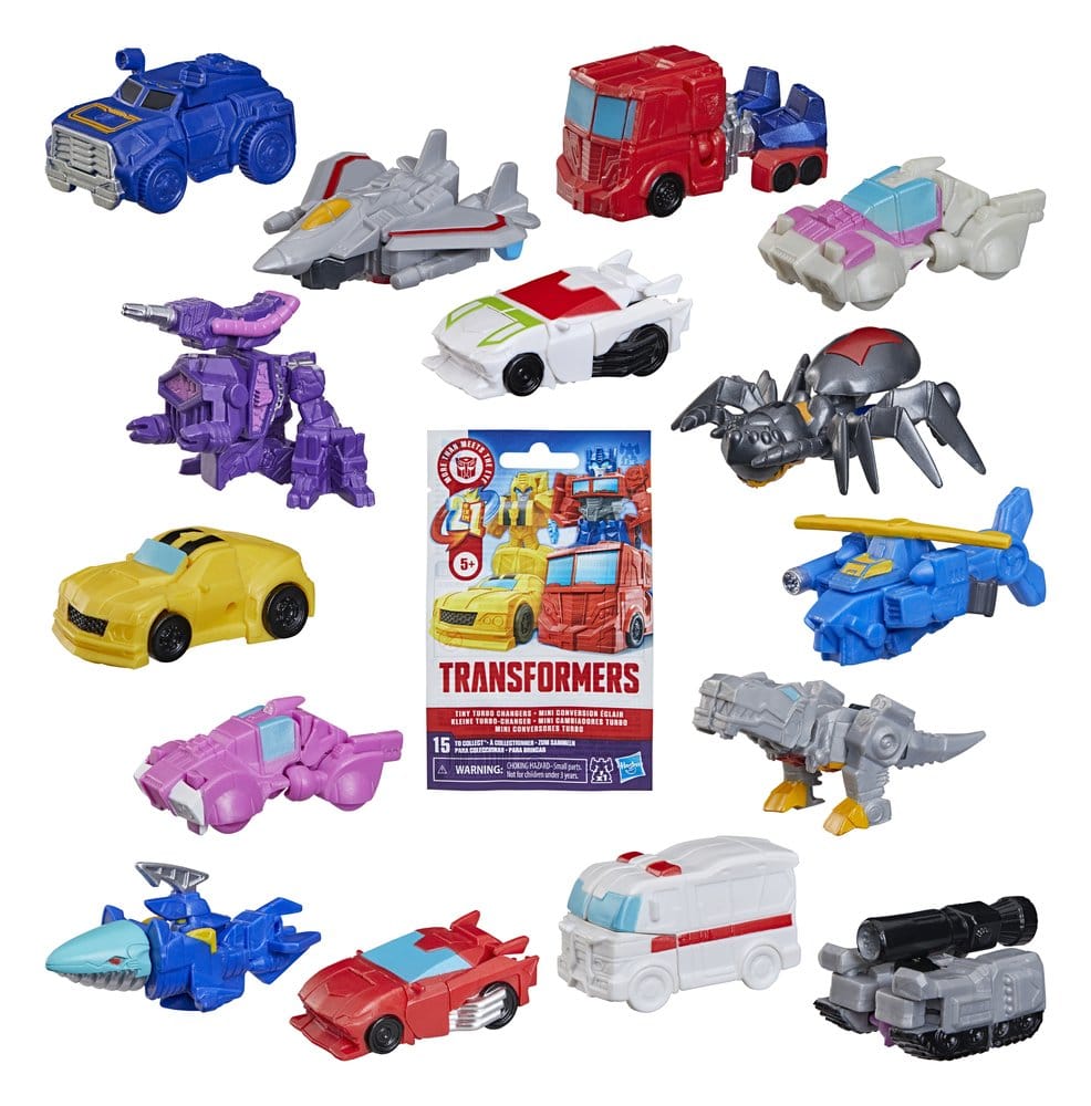Transformers Mini Action Figures Tiny Turbo Changers Blind Box Display 24 Hasbro