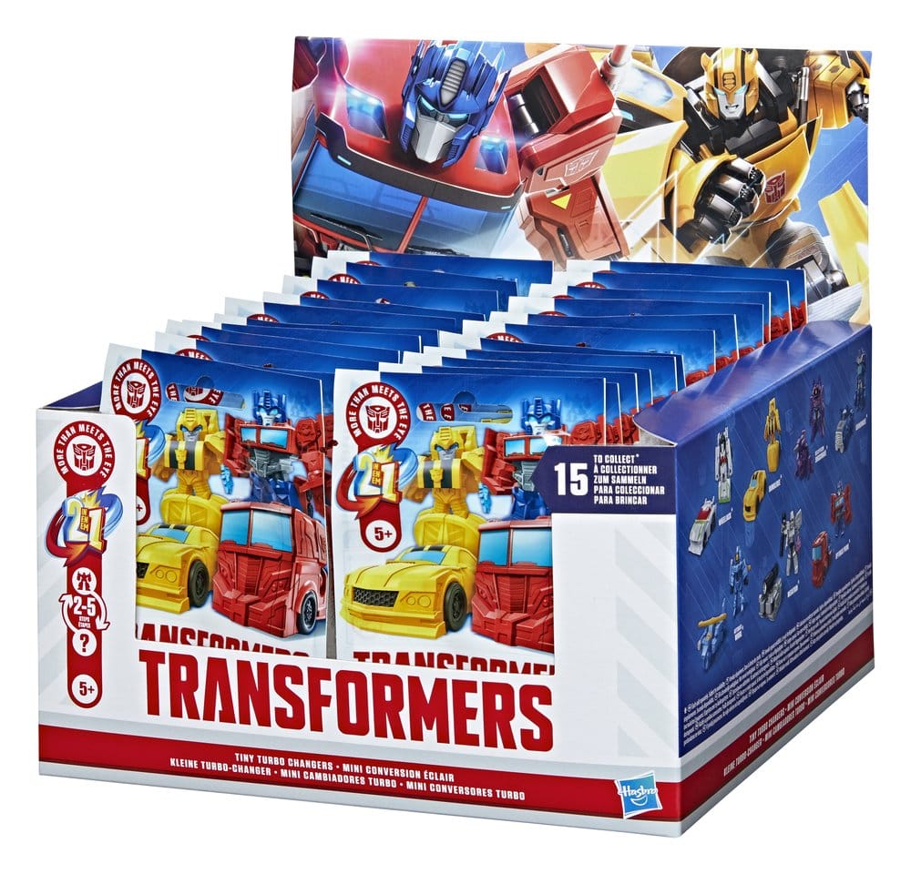 Transformers Mini Action Figures Tiny Turbo Changers Blind Box Display 24 Hasbro