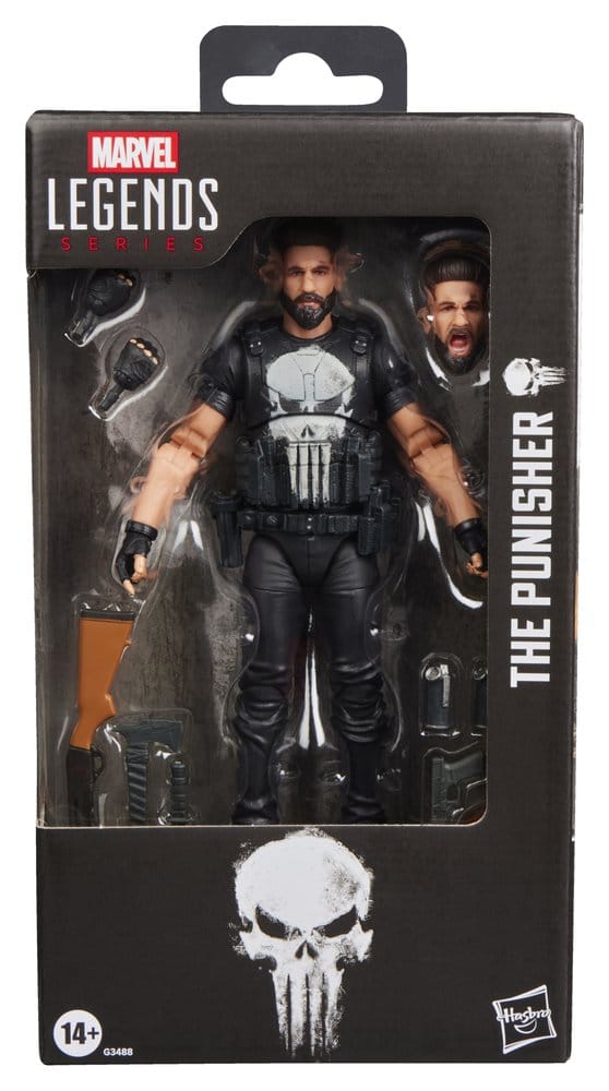 The Punisher Marvel Legends Action Figure The Punisher Hasbro