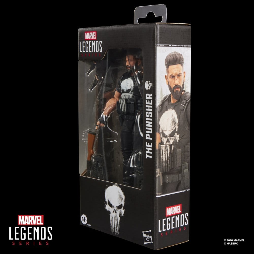The Punisher Marvel Legends Action Figure The Punisher Hasbro