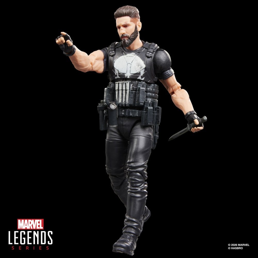 The Punisher Marvel Legends Action Figure The Punisher Hasbro
