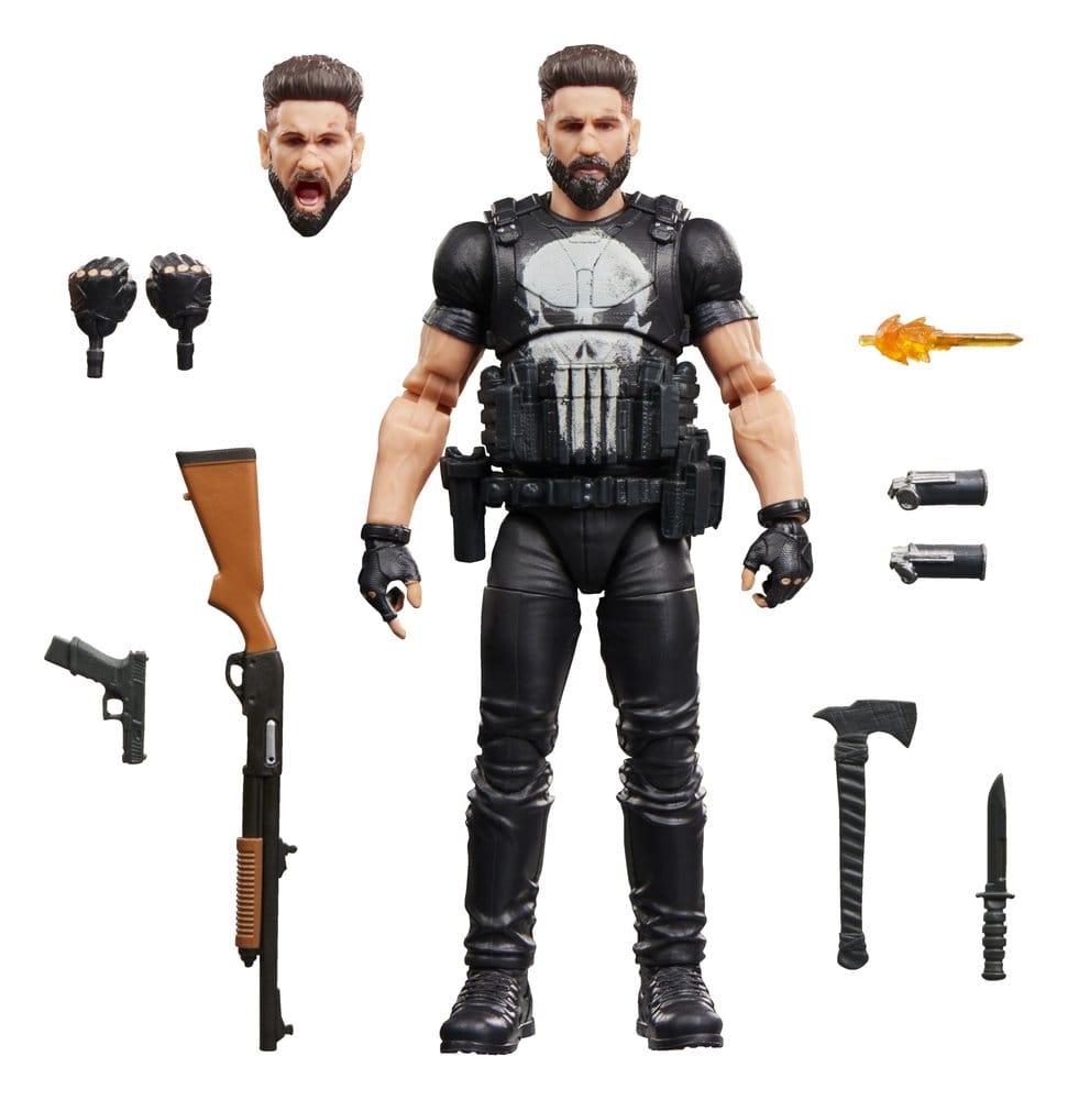 The Punisher Marvel Legends Action Figure The Punisher Hasbro