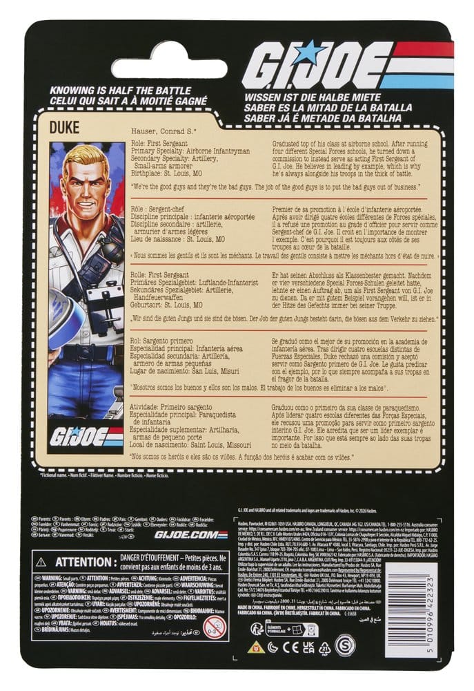 G.I. Joe Classified Series Retro Action Figure Duke Hasbro