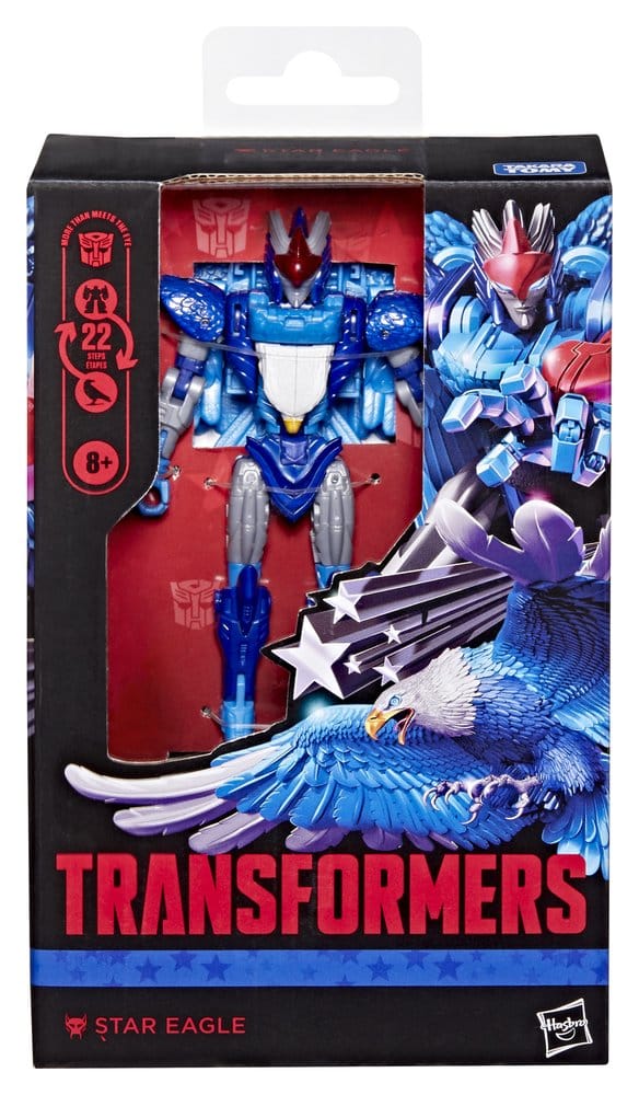 Transformers Deluxe Class Action Figure Star Eagle Hasbro