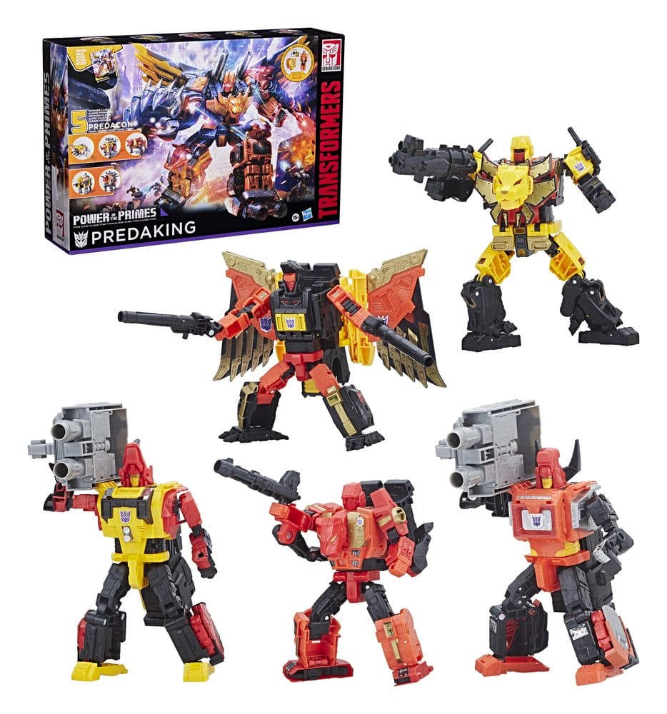 Transformers Power of the Primes Combiner Action Figure Predaking Hasbro