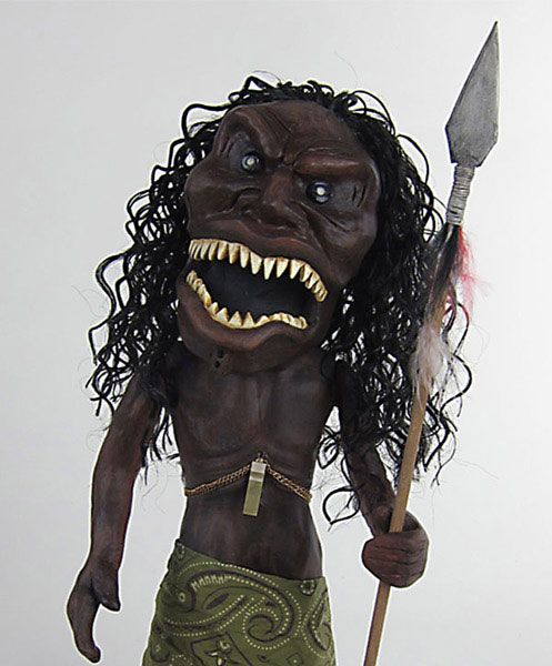 Trilogy of Terror Statue Zuni Warrior Hollywood Collectibles Group