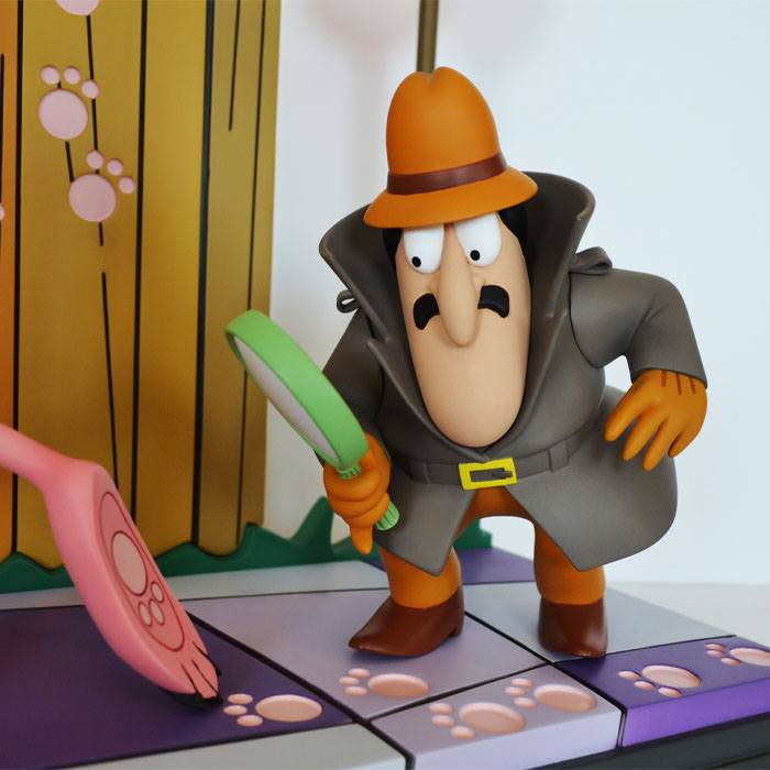The Pink Panther Statue Pink Panther & The Inspector Hollywood Collectibles Group