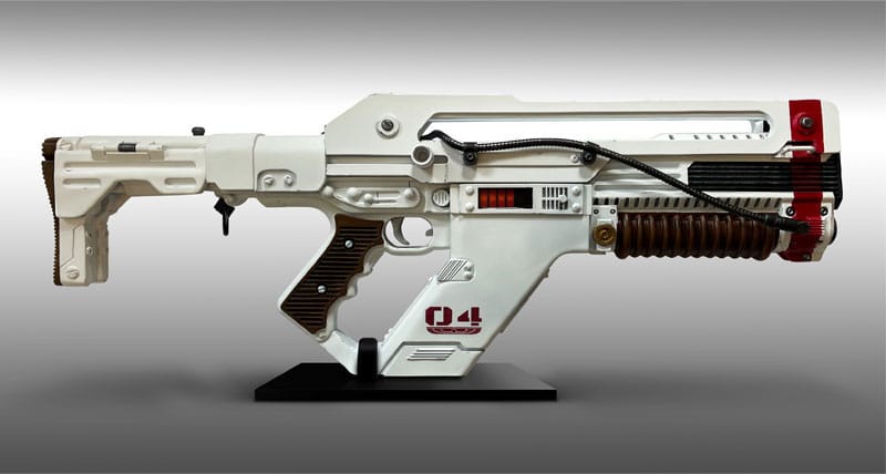 Alien Romulus Model Life Size Replica Pulse Rifle Hollywood Collectibles Group