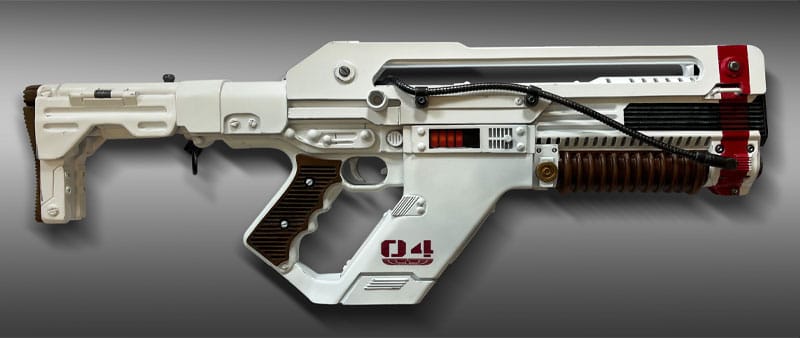 Alien Romulus Model Life Size Replica Pulse Rifle Hollywood Collectibles Group