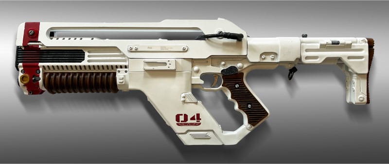 Alien Romulus Model Life Size Replica Pulse Rifle Hollywood Collectibles Group