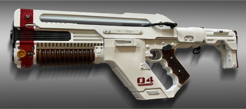 Alien Romulus Model Life Size Replica Pulse Rifle Hollywood Collectibles Group
