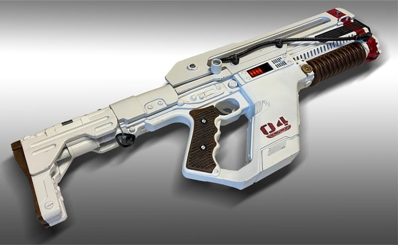 Alien Romulus Model Life Size Replica Pulse Rifle Hollywood Collectibles Group