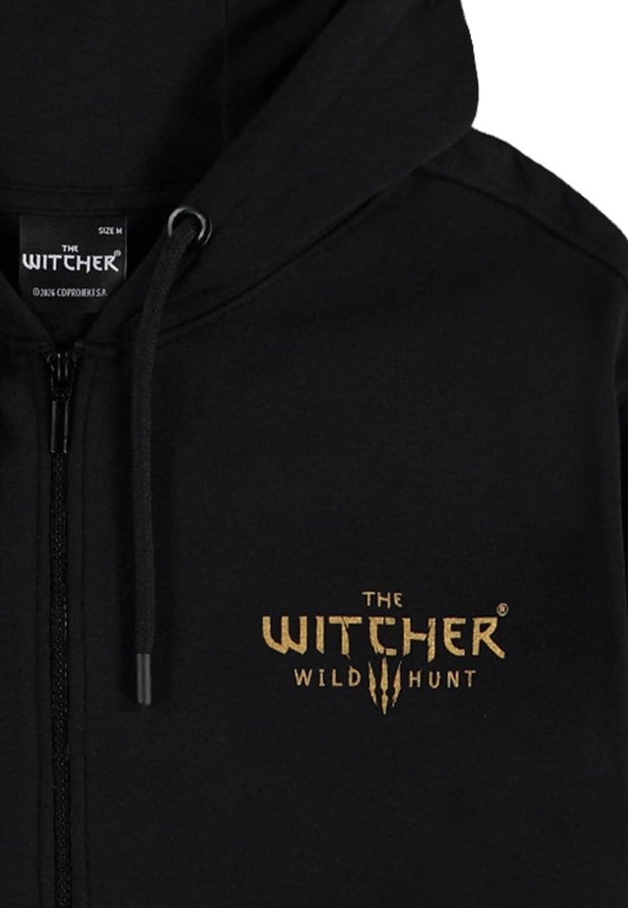 The Witcher Hooded Zip Up Sweater The Wild Hunt XXL Difuzed