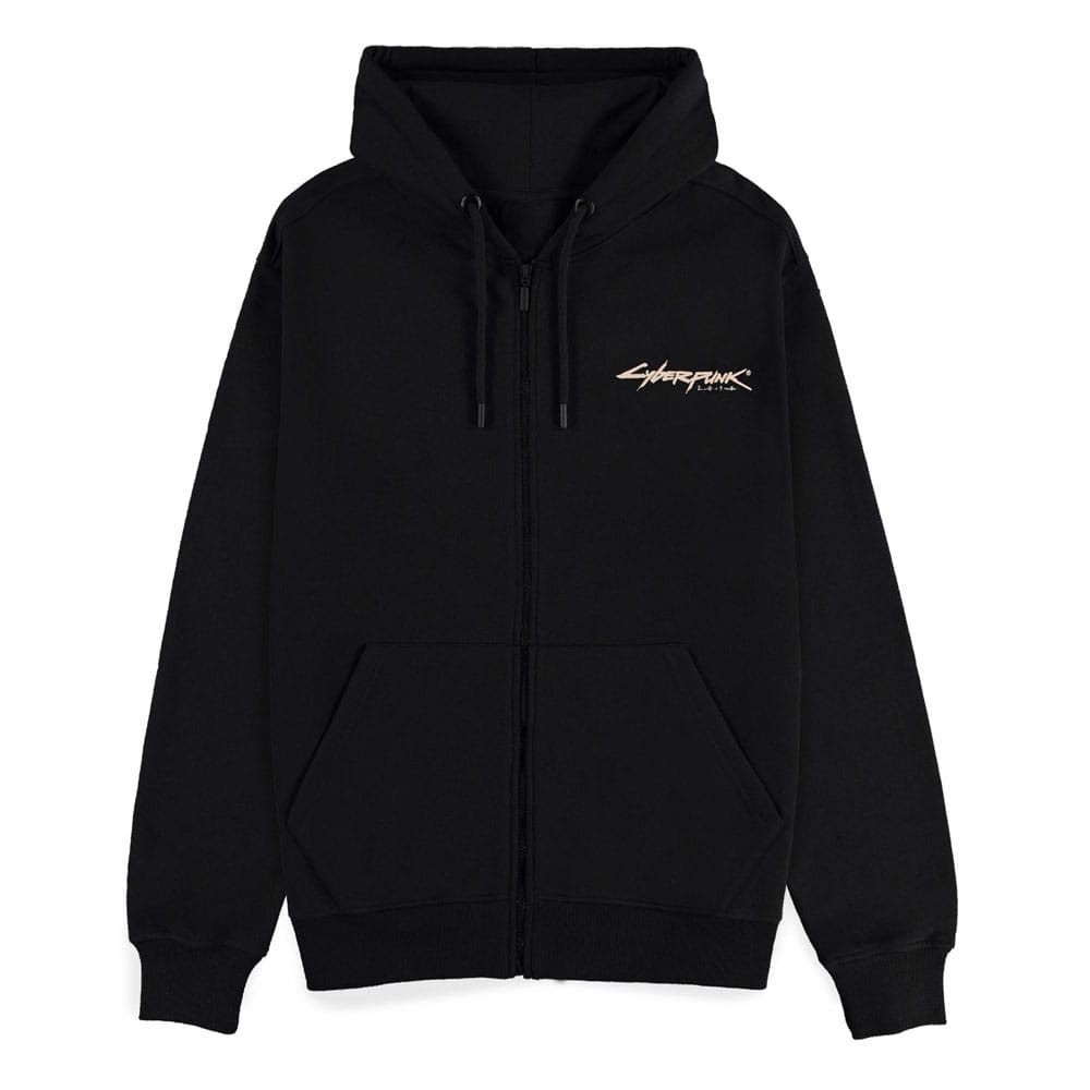Cyberpunk 2077 Zipper Hoodie Night City Size S Difuzed