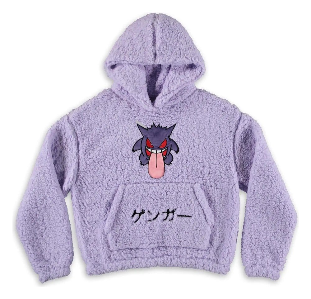 Pokémon Hooded Sweater Teddy Gengar Size M Difuzed