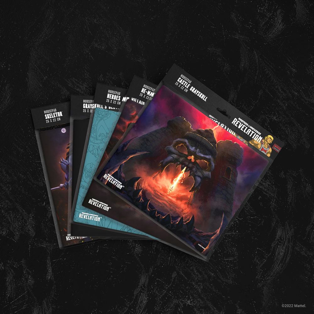 Masters of the Universe Revelation&trade; Mousepad Castle Grayskull heo Games