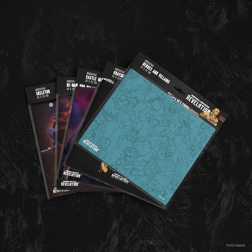 Masters of the Universe Revelation&trade; Mousepad Heroes and Villains heo Games
