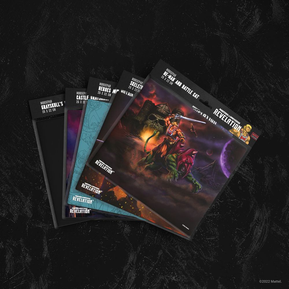 Masters of the Universe Revelation&trade; Mousepad He-Man&trade; and Battle Cat heo Games