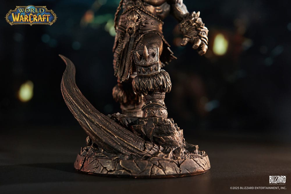 World of Warcraft Statue Bronze Coloured Edition Grommash Hellscream HEX Collectibles
