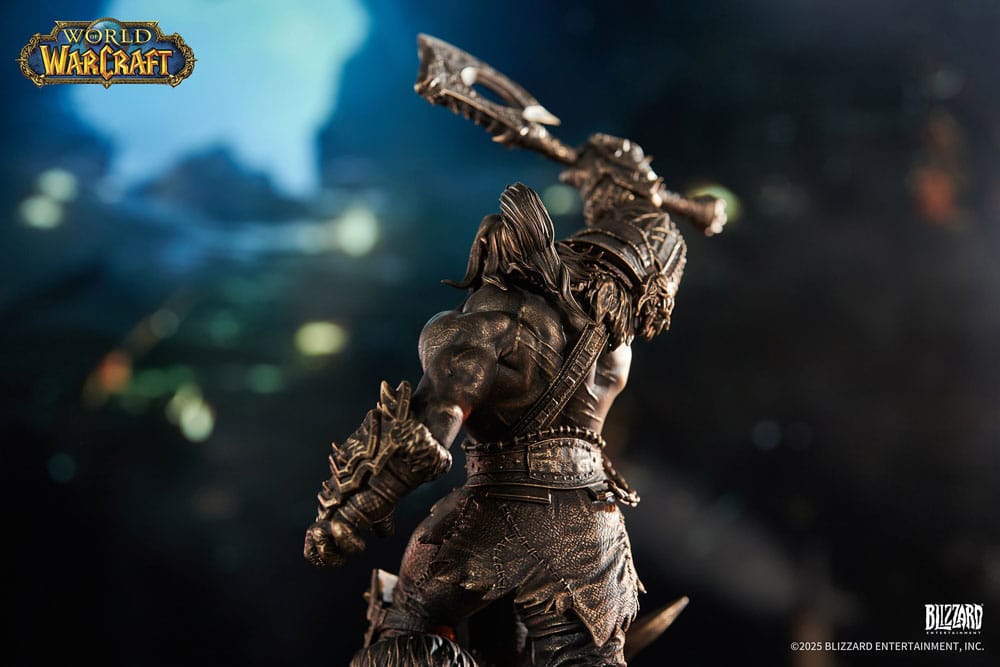 World of Warcraft Statue Bronze Coloured Edition Grommash Hellscream HEX Collectibles