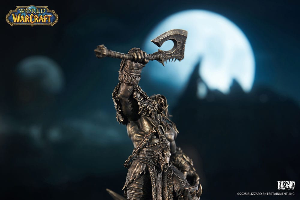 World of Warcraft Statue Bronze Coloured Edition Grommash Hellscream HEX Collectibles