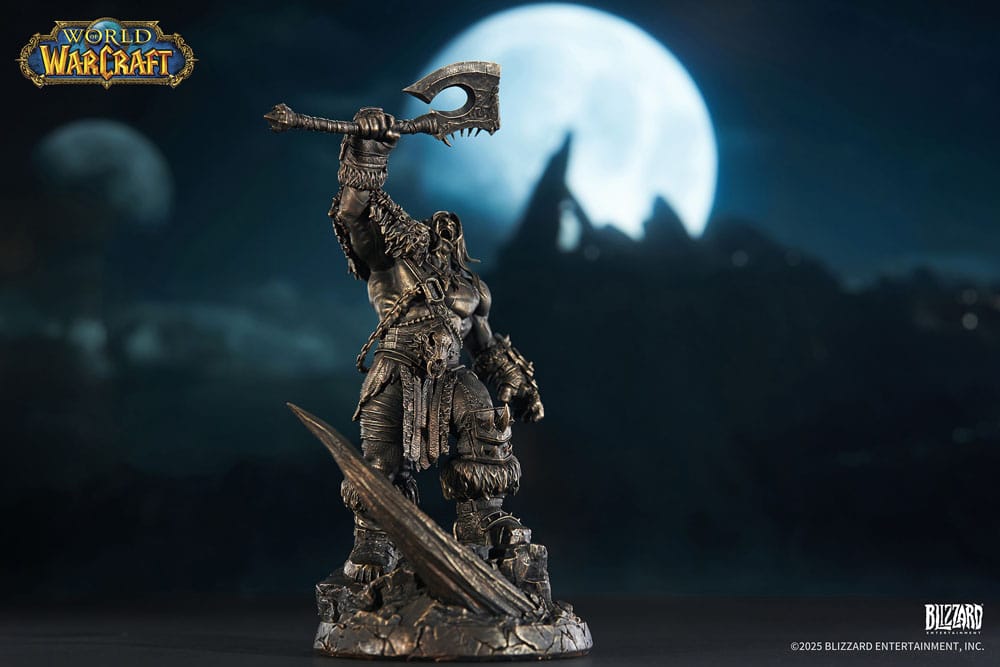 World of Warcraft Statue Bronze Coloured Edition Grommash Hellscream HEX Collectibles