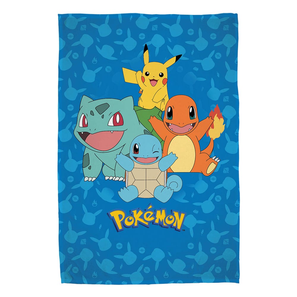 Pokémon Fleece Blanket Starter Pokémon Herding