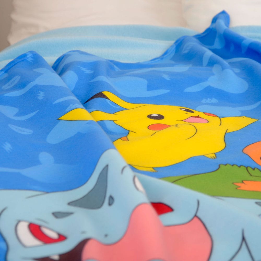 Pokémon Fleece Blanket Starter Pokémon Herding