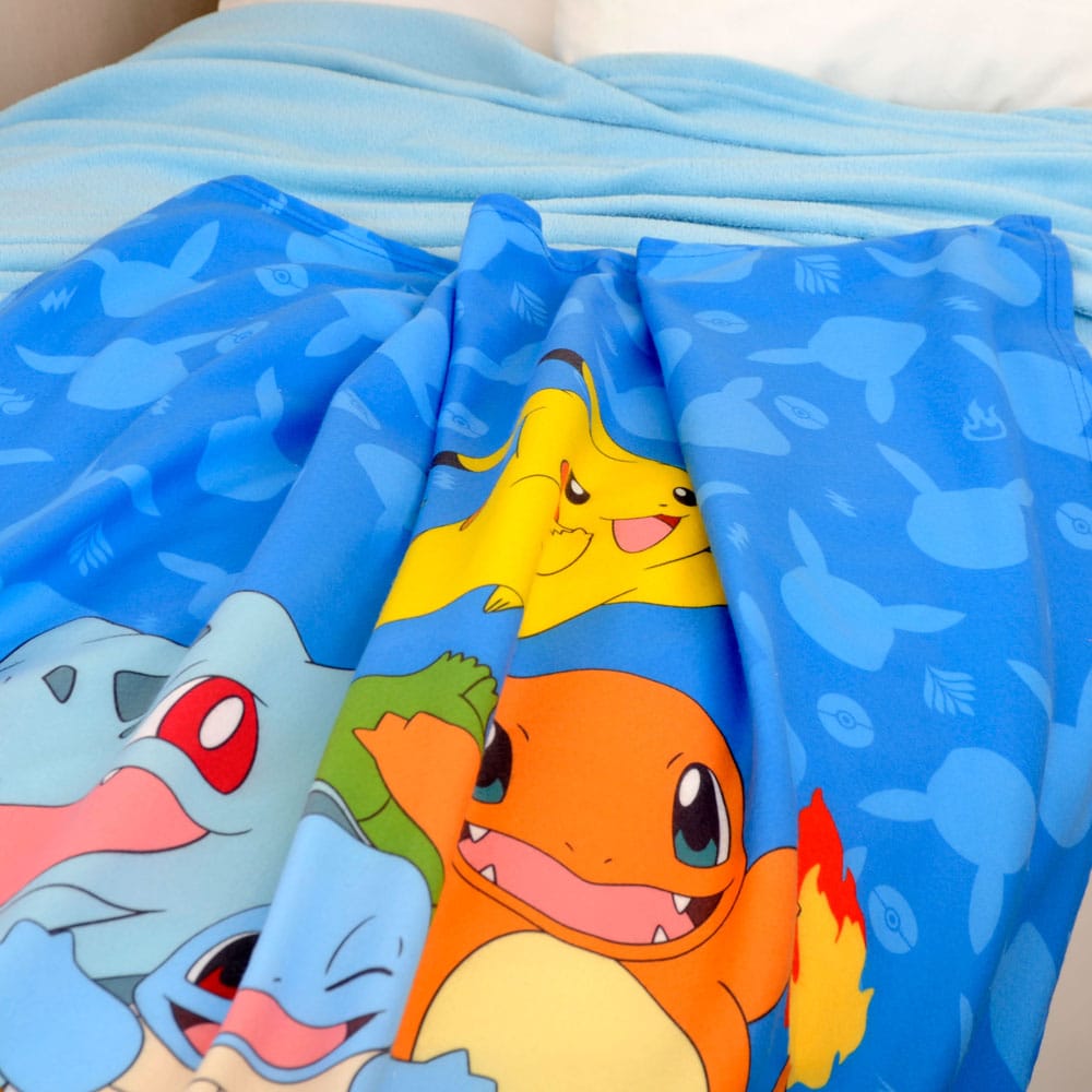 Pokémon Fleece Blanket Starter Pokémon Herding