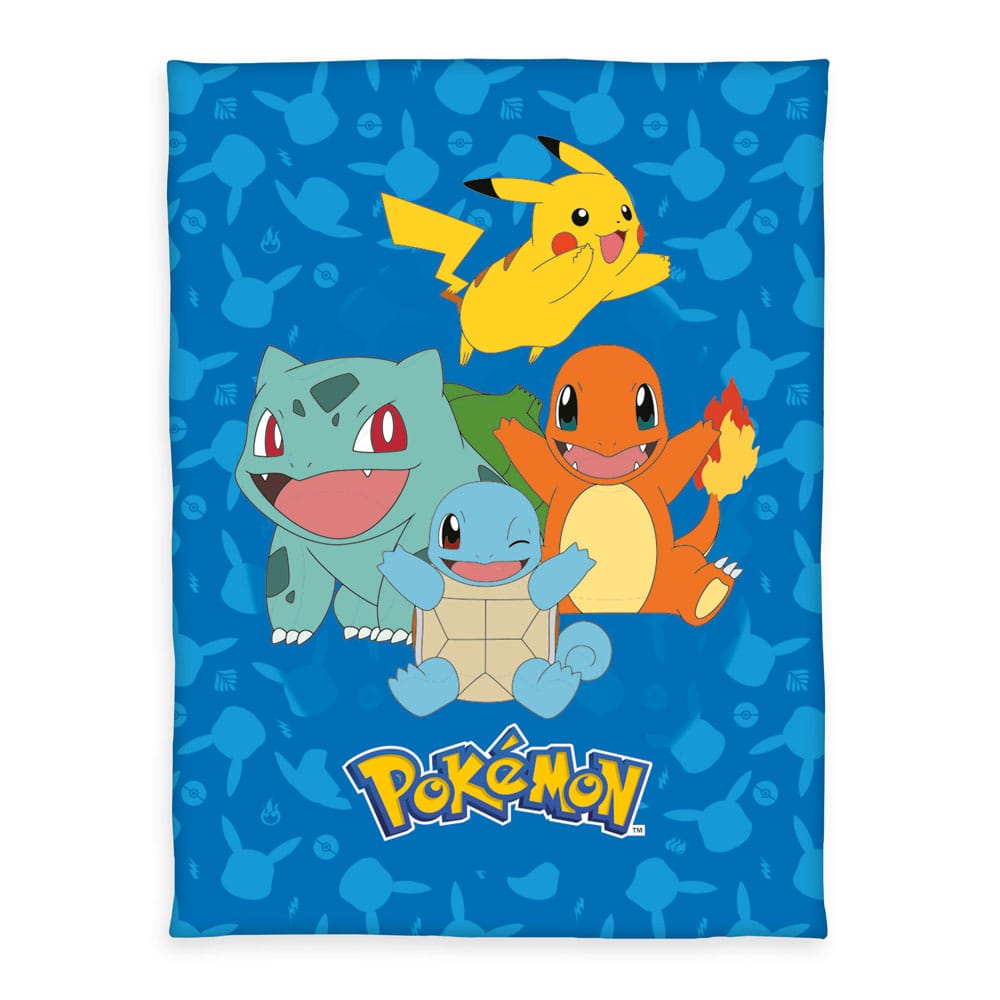 Pokémon Fleece Blanket Starter Pokémon Herding
