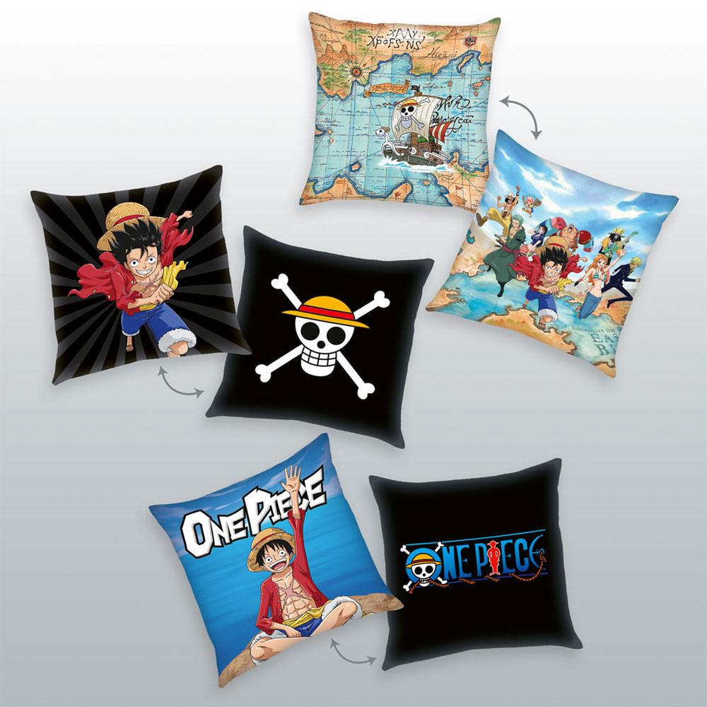 One Piece Pillows 3 Pack Characters Herding