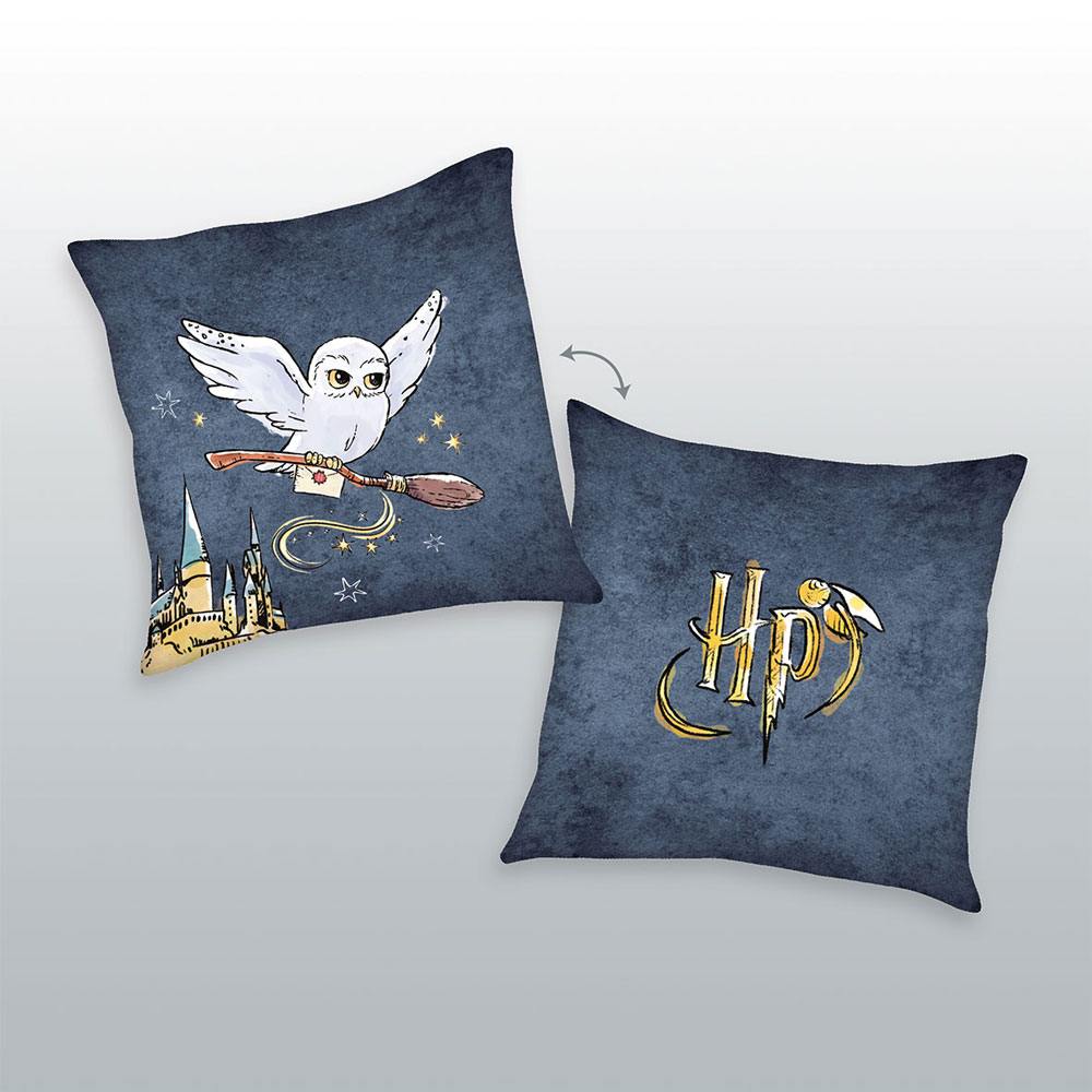 Harry Potter Pillow Logo & Hedwig Herding