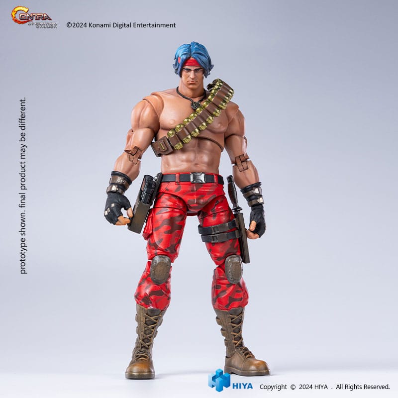 Contra Operation Galuga Exquisite Basic Action Figure Lance Bean Hiya Toys