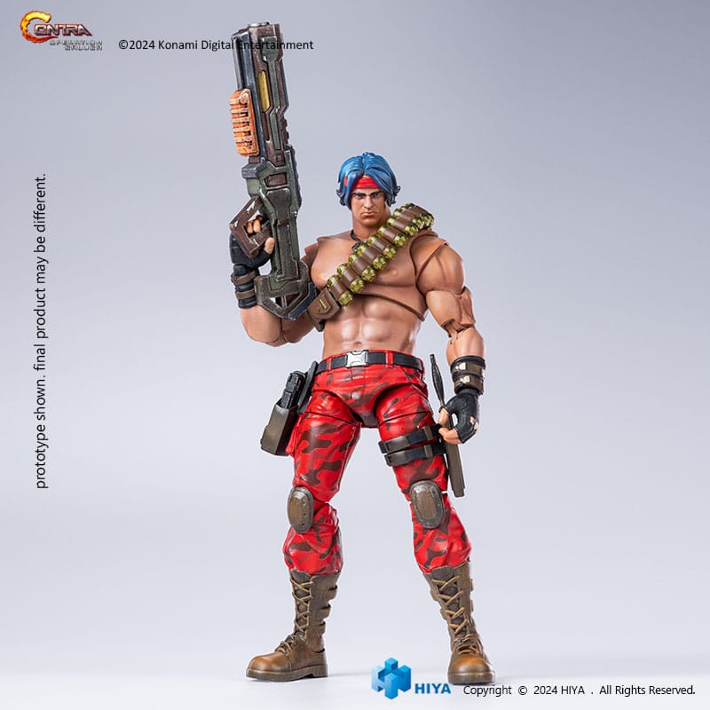 Contra Operation Galuga Exquisite Basic Action Figure Lance Bean Hiya Toys