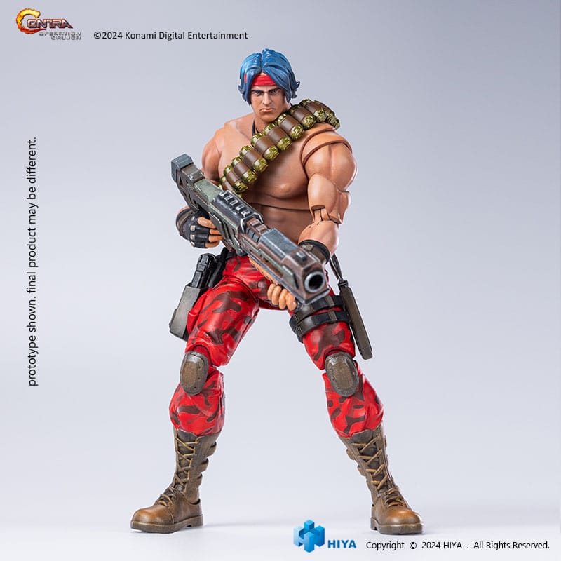 Contra Operation Galuga Exquisite Basic Action Figure Lance Bean Hiya Toys