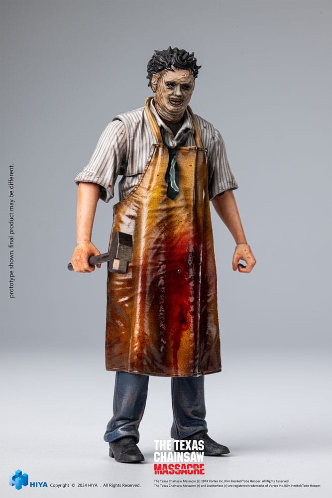 Texas Chainsaw Massacre 1974 Exquisite Mini Action Figure 1/18 Killing Mask Hiya Toys