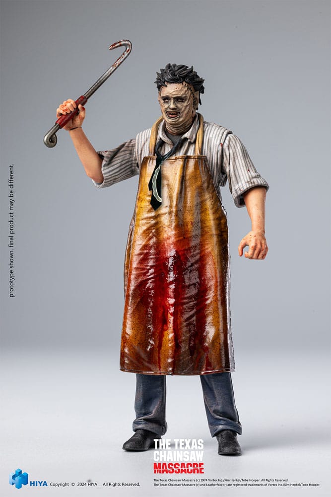 Texas Chainsaw Massacre 1974 Exquisite Mini Action Figure 1/18 Killing Mask Hiya Toys