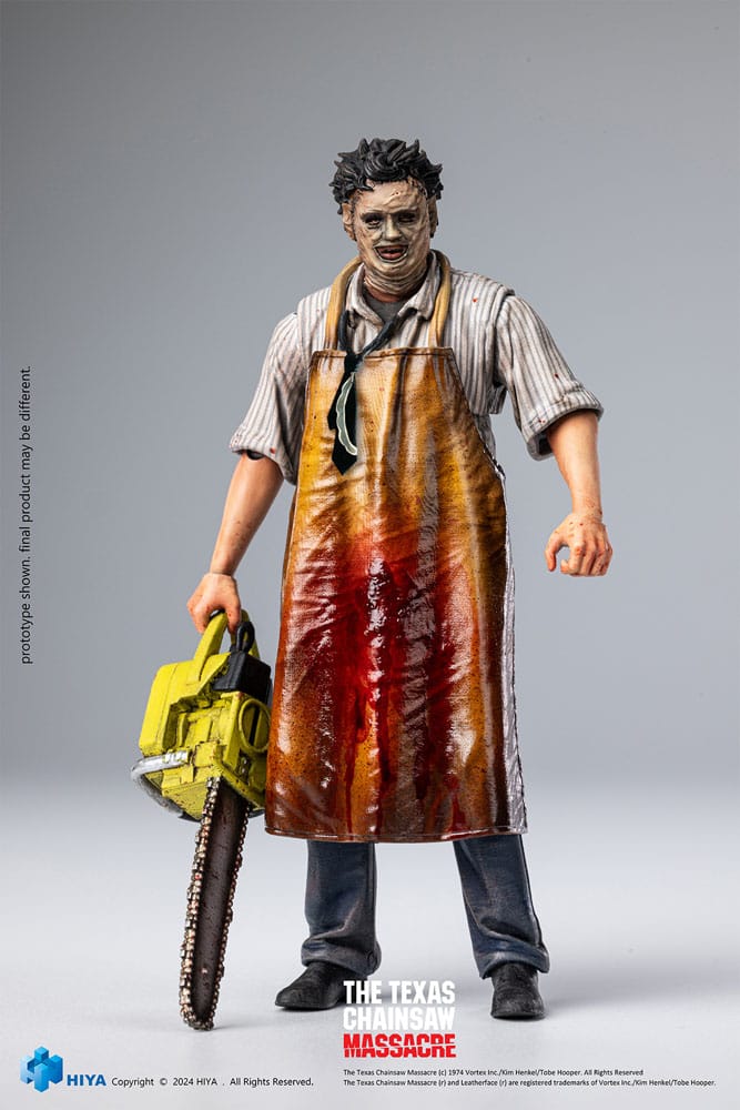 Texas Chainsaw Massacre 1974 Exquisite Mini Action Figure 1/18 Killing Mask Hiya Toys