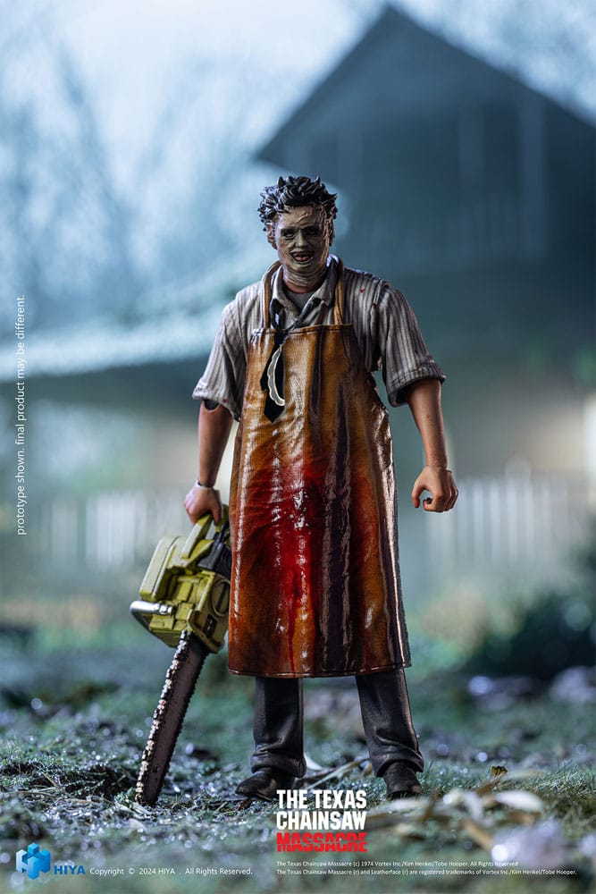 Texas Chainsaw Massacre 1974 Exquisite Mini Action Figure 1/18 Killing Mask Hiya Toys