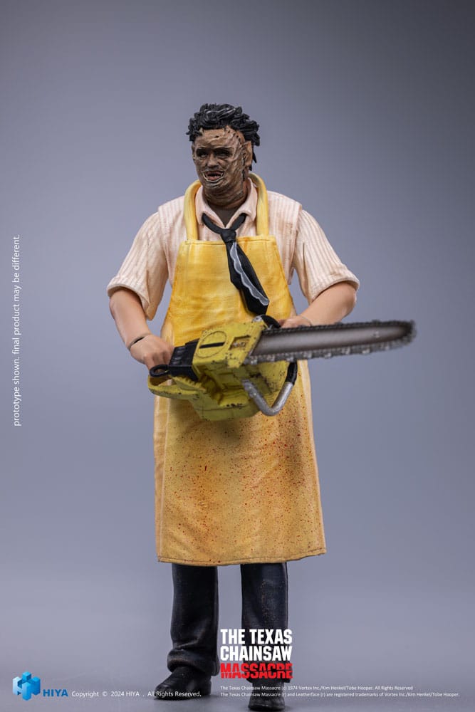 Texas Chainsaw Massacre 1974 Exquisite Mini Action Figure 1/18 LeatherFace Killing Mask Standard Ver. Hiya Toys