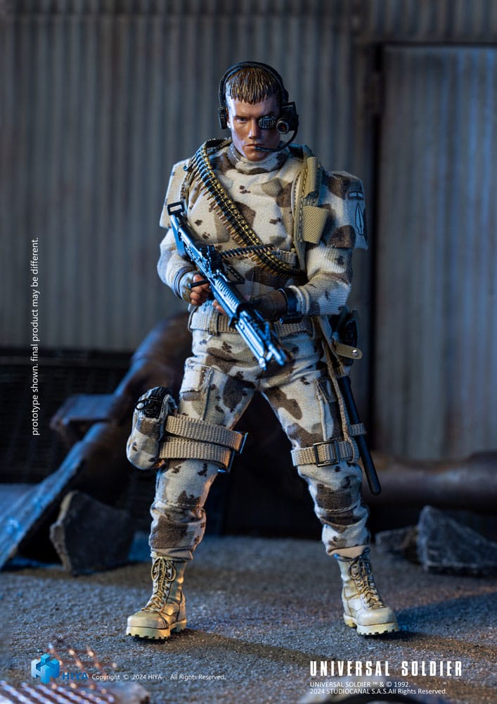 Universal Soldier Exquisite Super Series Actionfigur 1/12 Andrew Scott Hiya Toys