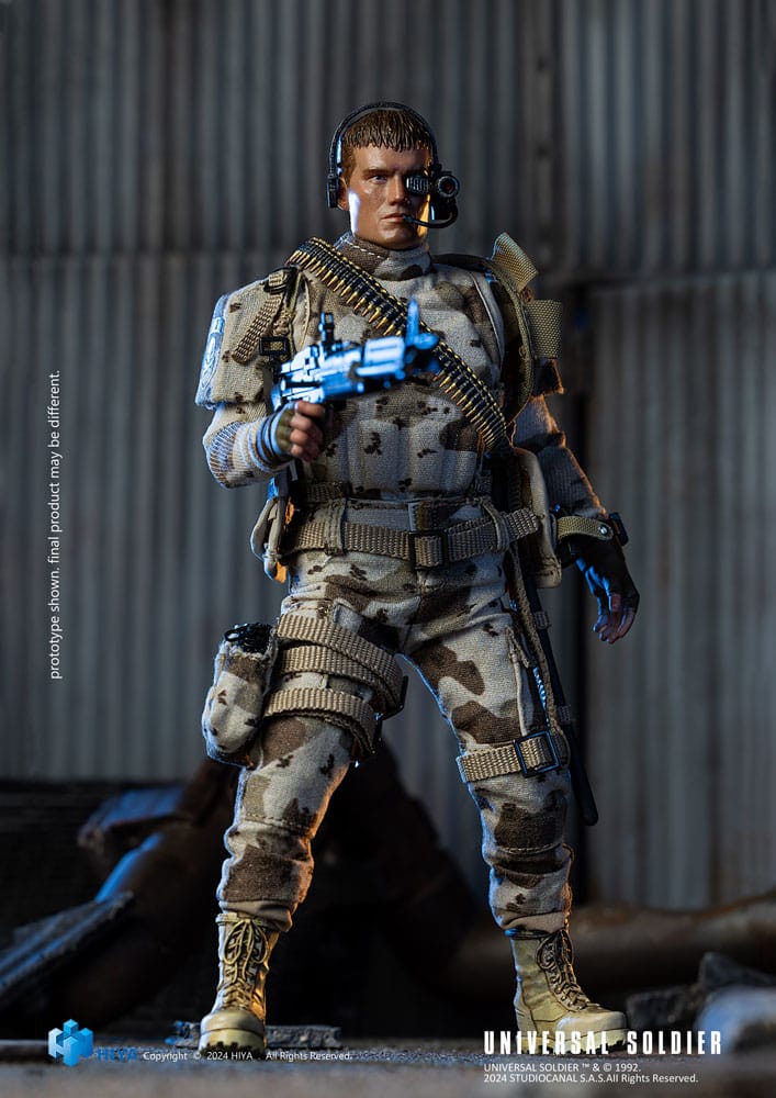 Universal Soldier Exquisite Super Series Actionfigur 1/12 Andrew Scott Hiya Toys