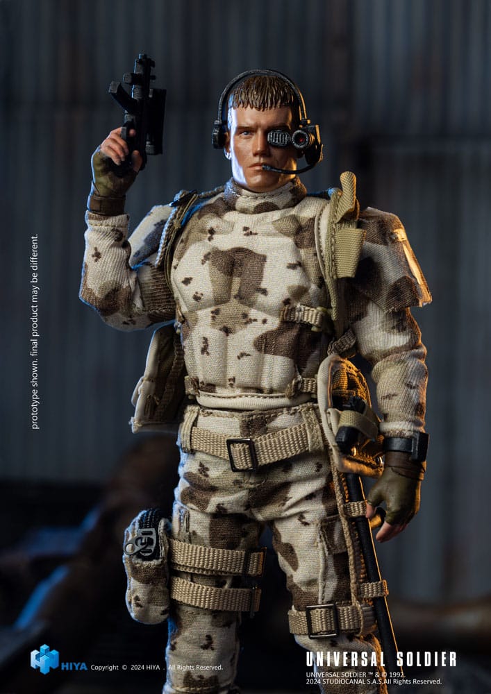 Universal Soldier Exquisite Super Series Actionfigur 1/12 Andrew Scott Hiya Toys