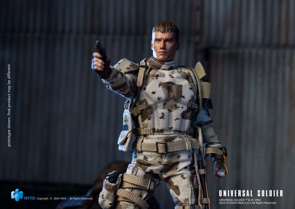 Universal Soldier Exquisite Super Series Actionfigur 1/12 Andrew Scott Hiya Toys