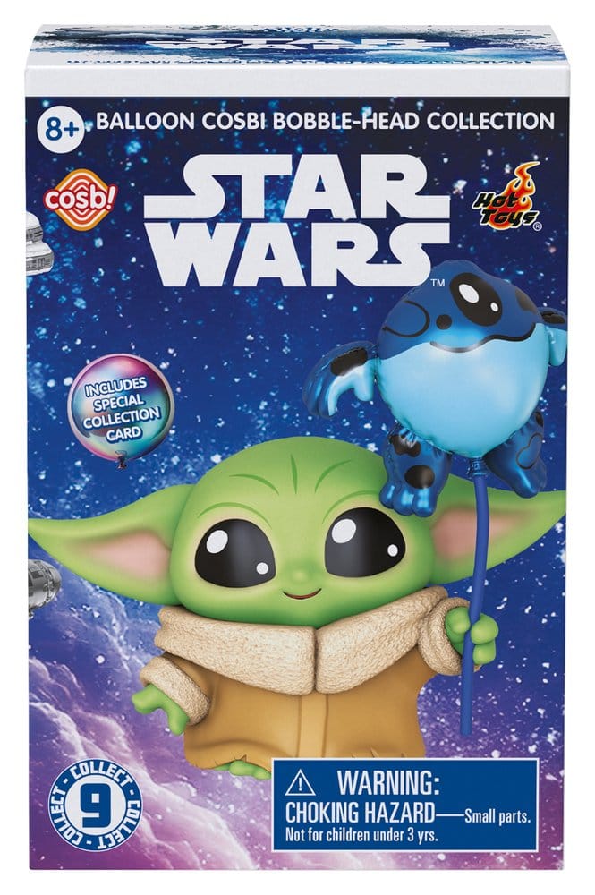 Star Wars Cosbi Mini Figures Balloon Blind Box Display 8 Hot Toys