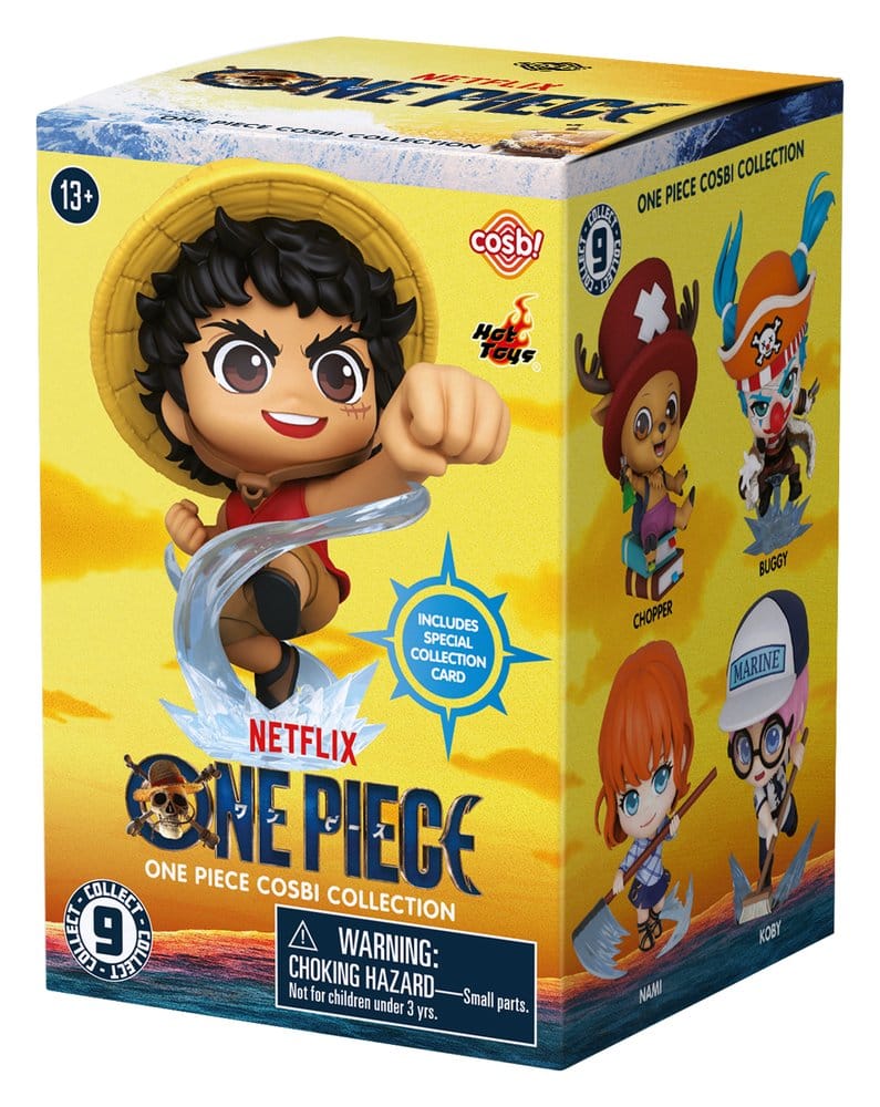 One Piece Cosbi Mini Figures Blind Box Display 8 Hot Toys