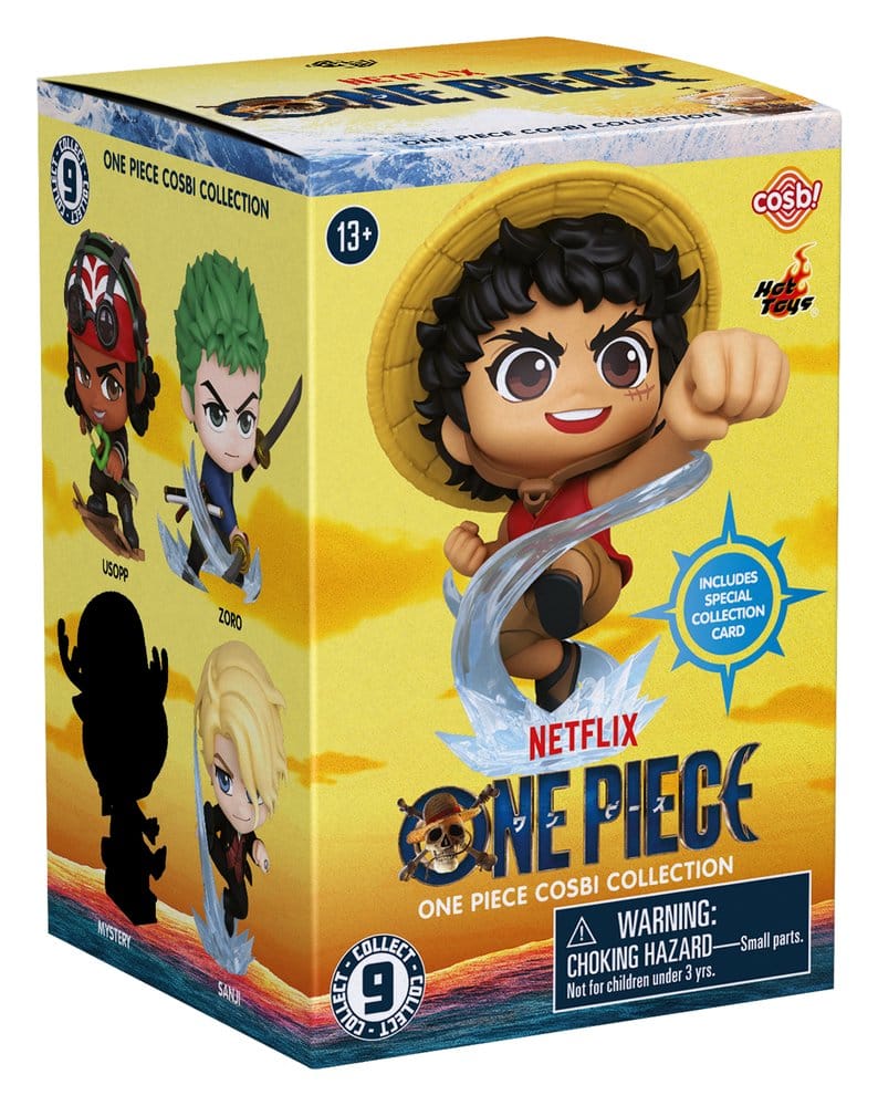 One Piece Cosbi Mini Figures Blind Box Display 8 Hot Toys